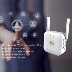 PIXLINK WiFi Repeater Pro 300M Amplifier