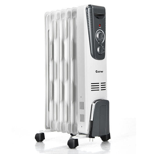 1500W Electric Space Heater with Adjustable Thermostat-0