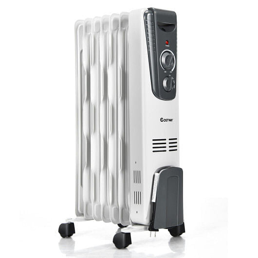 1500W Electric Space Heater with Adjustable Thermostat-0
