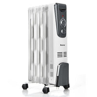 1500W Electric Space Heater with Adjustable Thermostat-0