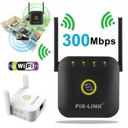 PIXLINK WiFi Repeater Pro 300M Amplifier