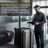 Smart Bag Security Tag - Los Angeles [Pack 2]-4