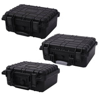 vidaXL Equipment Case Protective Hard Carry Case Portable Camera Case Black-5