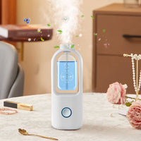 white Automatic Aromatherapy Spray Perfume Diffuser Toilet Deodorizer Household Fragrance Device Plastic White